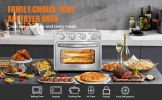 Geek Chef Air Fryer Toaster Oven Combo;  4 Slice Toaster Convection Air Fryer Oven Warm;  Broil;  Toast;  Bake;  Air Fry;  Oil-Free;  Accessories Incl