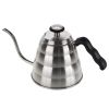 Gooseneck Kettle with Thermometer (40 fl oz) Stainless Steel Coffee Kettle Tea Kettle Ergonomic Hand Drip Pour Over Suitable for all Stove-tops and In