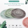 Round Silicone Drain Hair Catcher Drain Cover Hair Trap Kitchen Sink Strainer Bathroom Shower Bath Stopper Filter For Kitchen