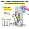 Home And Commercial Stainless Steel Sausage Stuffer Meat Press Maker Filler Machine