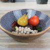 Kitchen Supplies Wood Serving Salad Bowl Dinnerware Bowls