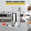 Home And Commercial Stainless Steel Sausage Stuffer Meat Press Maker Filler Machine