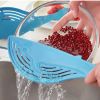 Whale Shape Handle Type Rice Washer Kitchen Water Filter